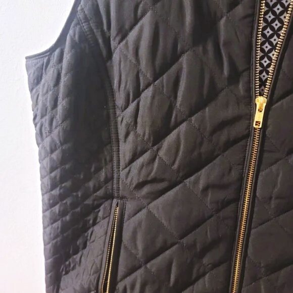 NEW Crown And Ivy Icon Vest Womens Puffer Gray Quilted Filled NWT ($72.50) XL - Picture 7 of 10